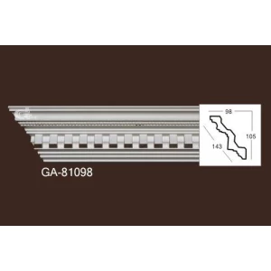 Карниз из полиуретана гладкий 81098