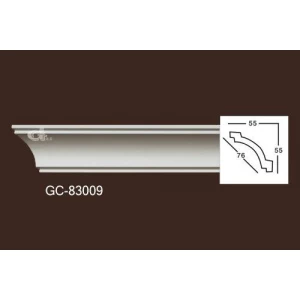 Карниз из полиуретана гладкий 83009