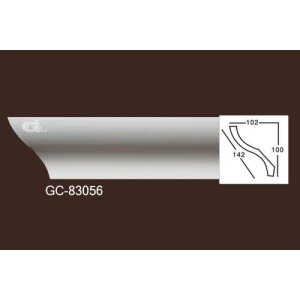 Карниз из полиуретана гладкий 83056