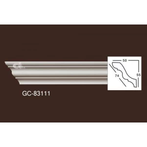 Карниз из полиуретана гладкий 83111