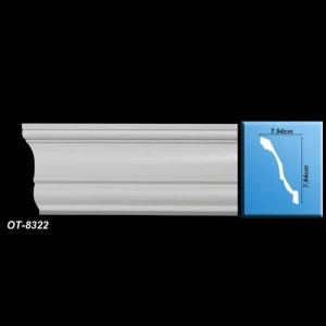OT-8322Потолочный карниз