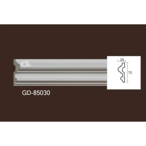 Молдинг без орнамента 85030