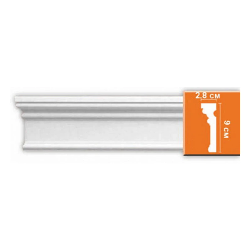 DP 9012/14 FLEXIBLE молдинг DECOMASTER-2 (90х28х2400мм)