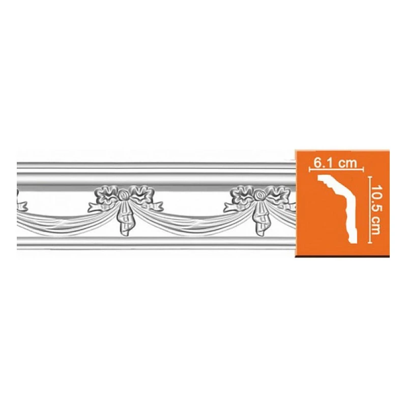 95603/30 плинтус DECOMASTER-2 (105х61х2400мм)