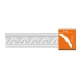 95610/26 плинтус DECOMASTER-2 (60х60х2400мм)