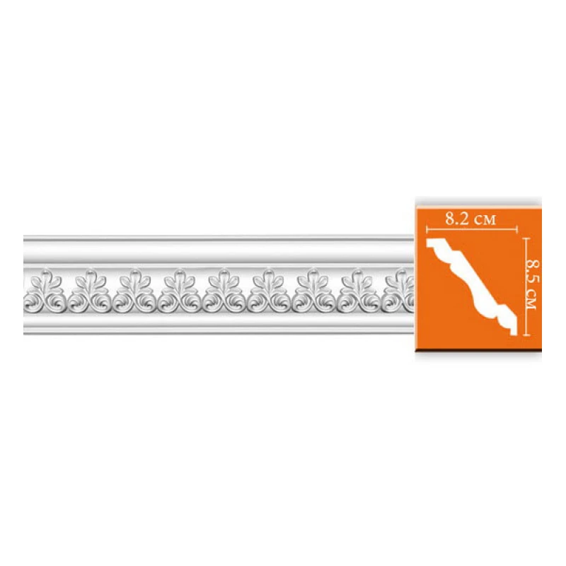 95617/34 плинтус DECOMASTER-2 (85х82х2400мм)