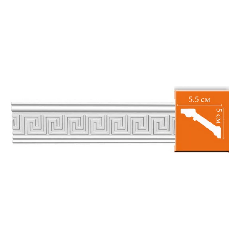 95655/34 плинтус DECOMASTER-2 (53x53x2400мм)