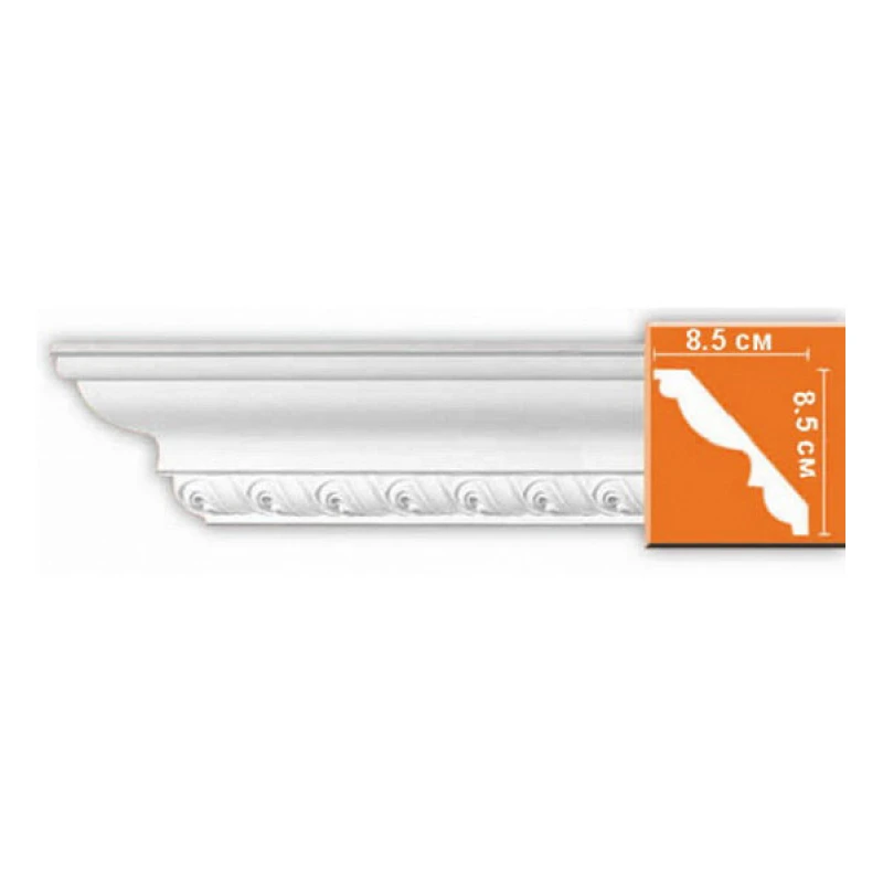 95779/24 плинтус DECOMASTER-2 (85х85х2400мм)