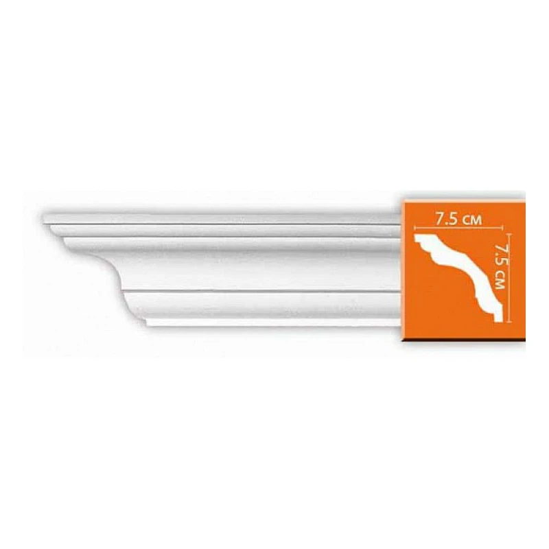 96259/34 плинтус DECOMASTER-2 (75х75х2400мм) [DP 259]