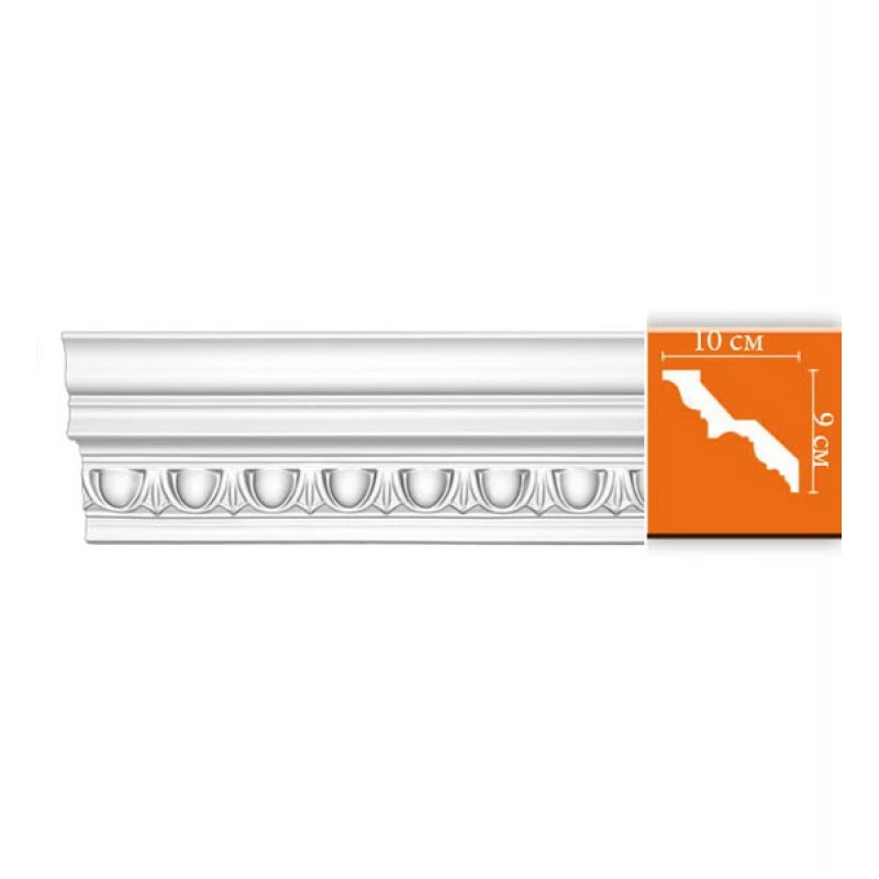 DT 9808/22 плинтус DECOMASTER-1 (90х100х2400мм)