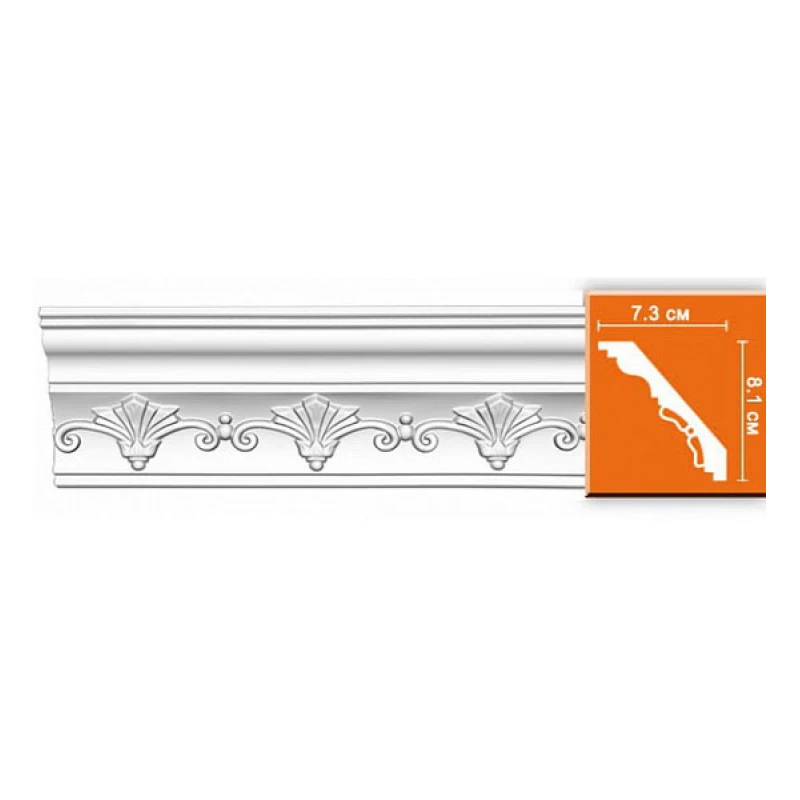 DT 9854/40 плинтус DECOMASTER-1 (81х73х2400мм)