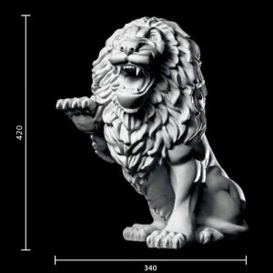 Статуя Лев (правост.) LV-001