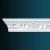 потолочный плинтус с орнаментом Гибкий AA009F