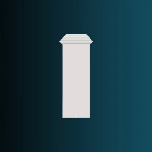 Основание для пилястры пилястры из полиуретана D3534