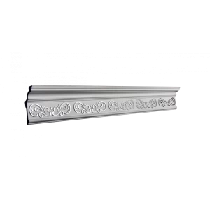 Потолочный плинтус Glanzepol® GP-25 SILVER
