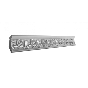 Потолочный плинтус Glanzepol® GP-28 SILVER